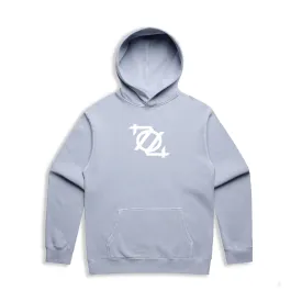 704 Shop Classic Logo Hoodie - Faded Powder/White (Unisex)