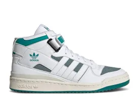 Adidas FORUM MID 'WHITE EQUIPMENT GREEN' sneakers, white