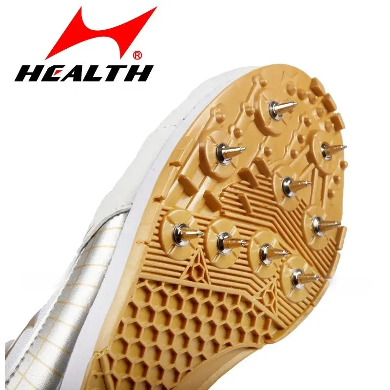 Athelic Adult Track and Field Sprinting Long Jump Three Step Standing Spikes nail Shoes Sport Sneaker