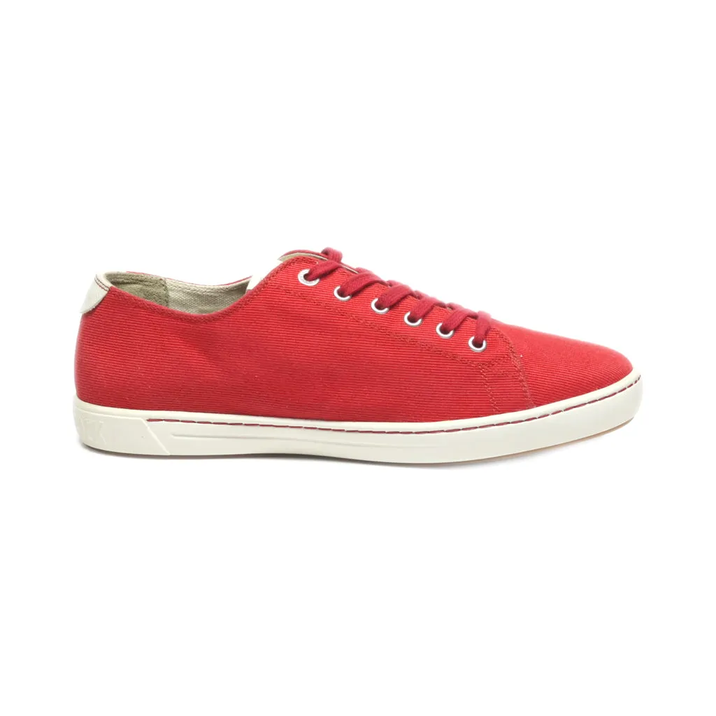 Birkenstock Low-Top Sneakers Canvas Red Colour For Women