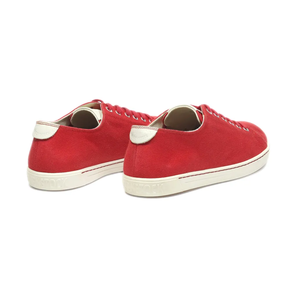 Birkenstock Low-Top Sneakers Canvas Red Colour For Women