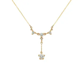 Brilliant Diamond Lune Palace Necklace