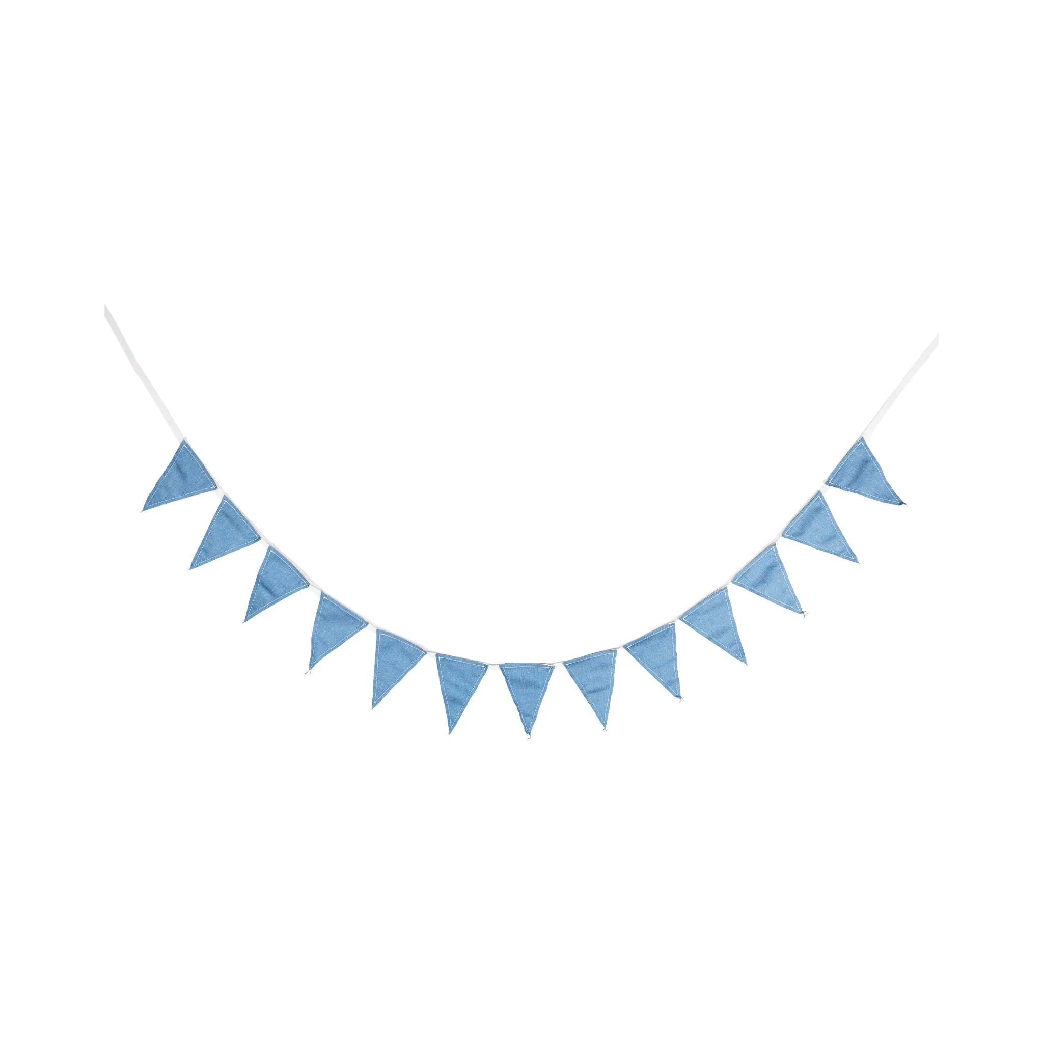 Chambray and Tassel Banner Set