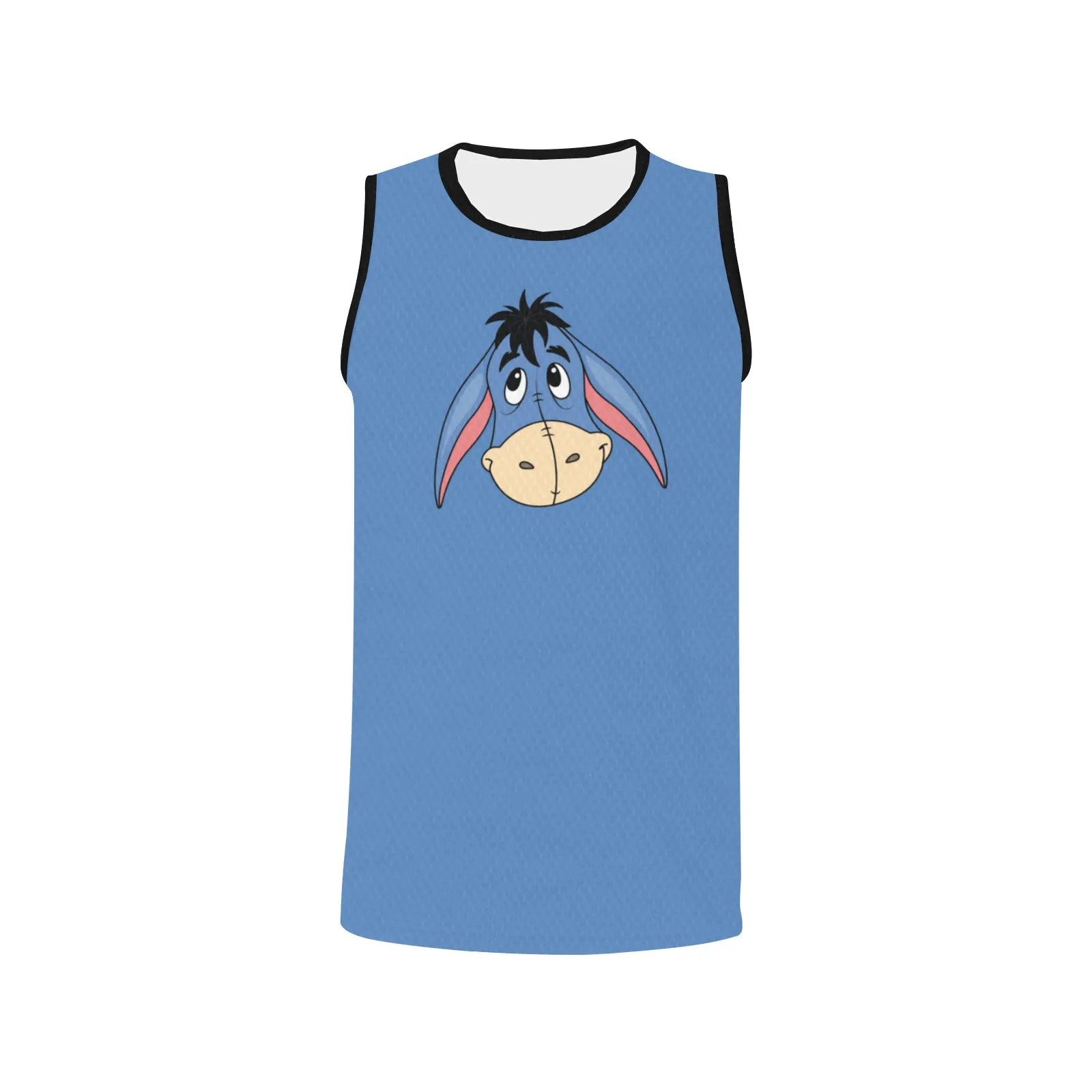 Eeyore Men's Basketball Customizable Jersey