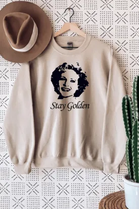 Golden Betty Graphic Sweatshirt