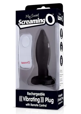 My Secret Rechargeable Vibrating Plug with Wireless Remote Control Waterproof