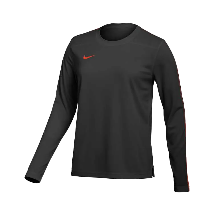 Nike Women's Dri-fit Coaches Top Uv Ls