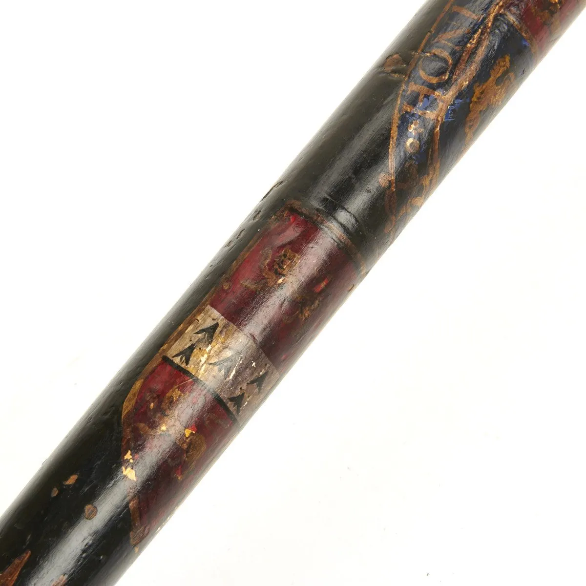 Original British Victorian Painted Police Truncheon