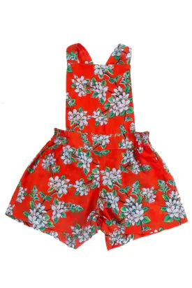 Pomme Playsuit paprika almond blossom