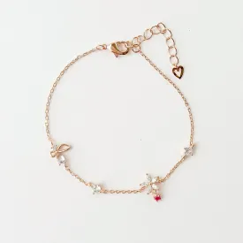 Rose Gold Daffodil Bracelet