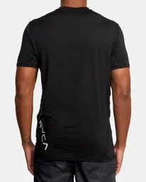 RVCA Sport Vent Short Sleeve Tee - Black