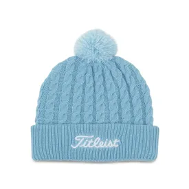 Titleist Cable Knit Pom Beanie